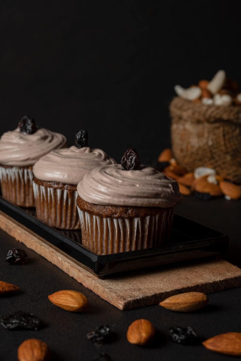 choco cream cupcake food photography renjith kollam