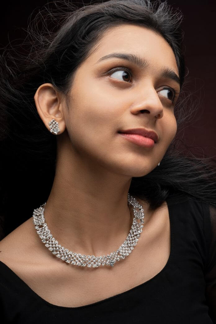 necklace diamond fashionphotography adarshv photographer kannur