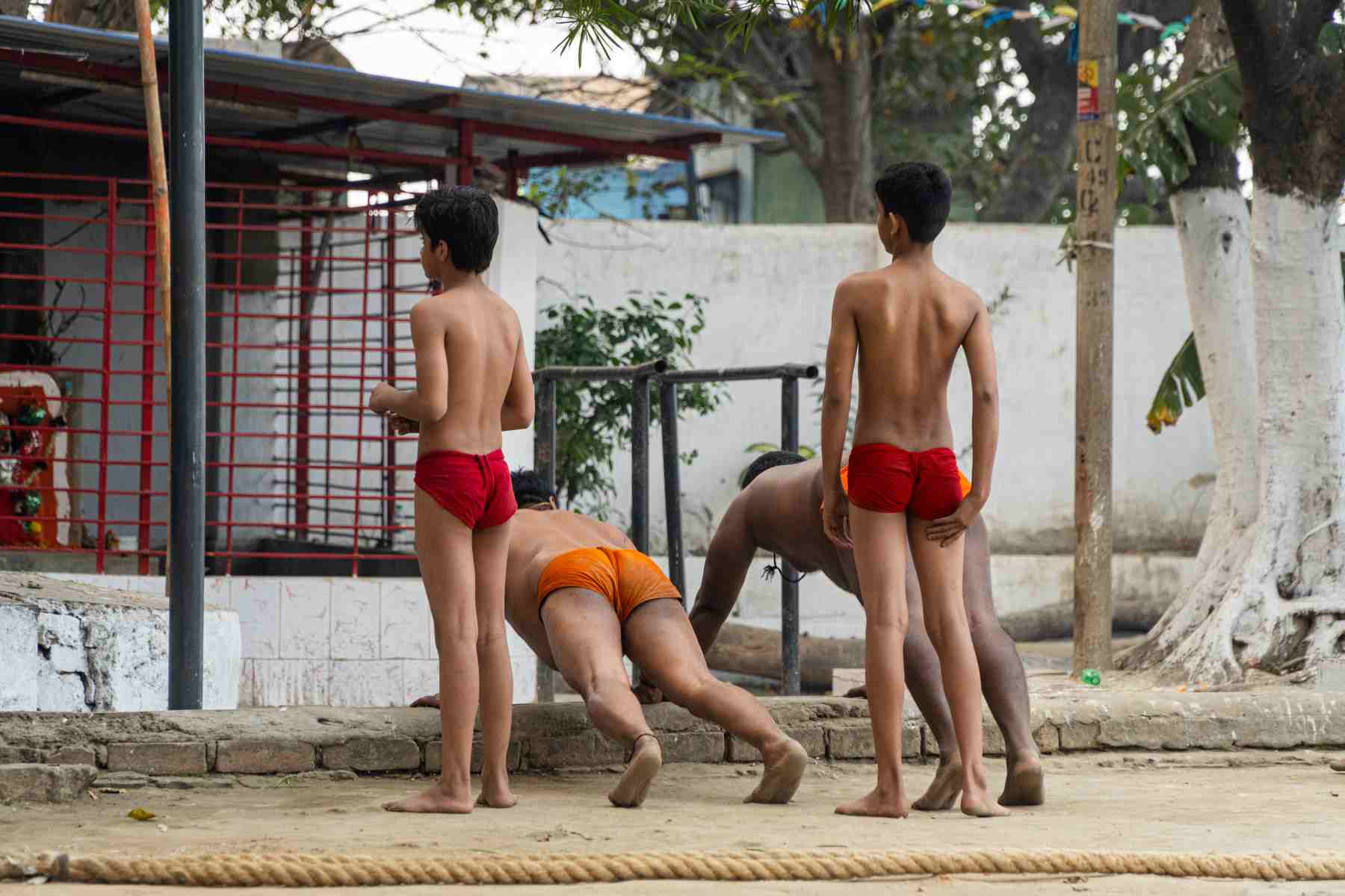 kids are being trained to be warriors