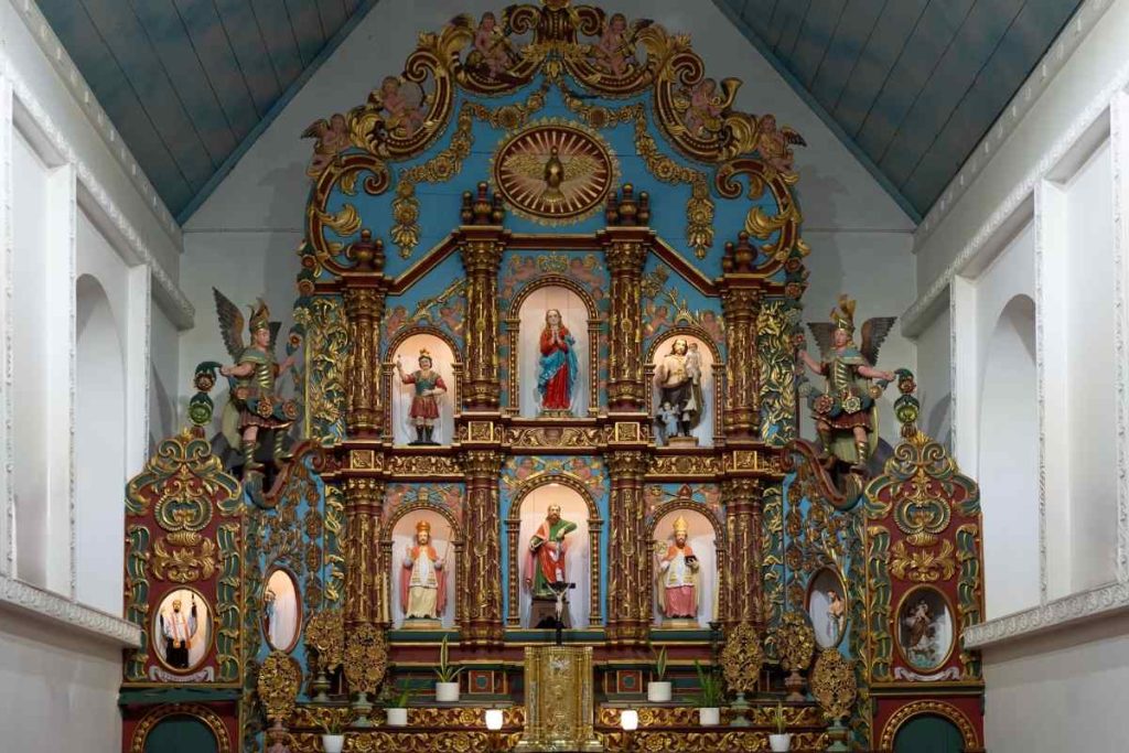 church with european interior