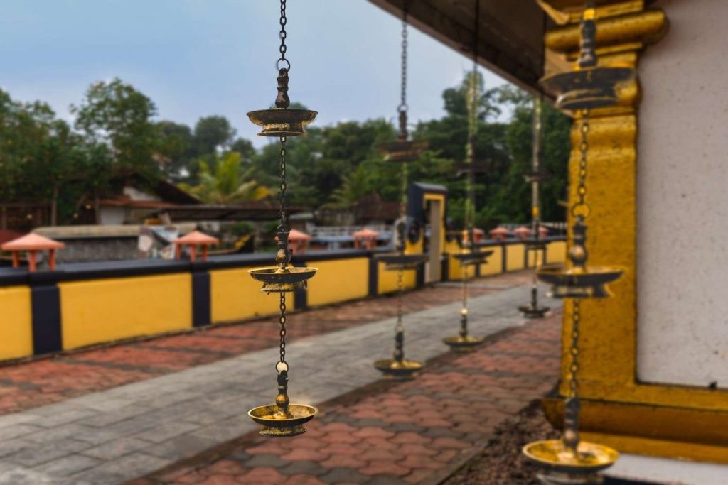 gold plated colour of deepam lamps